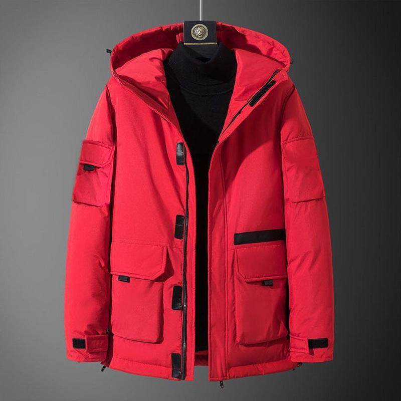 Stylish Outdoor Coat - Durable Down Jacket for Students, Sizes S-3XL - Buy Center