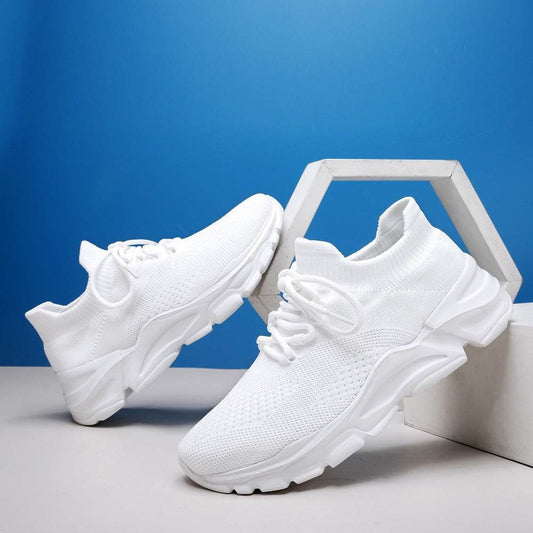 Buycenter Summer Flyknit Shoes - Lightweight Breathable Soft Sole for Sports - Buy Center