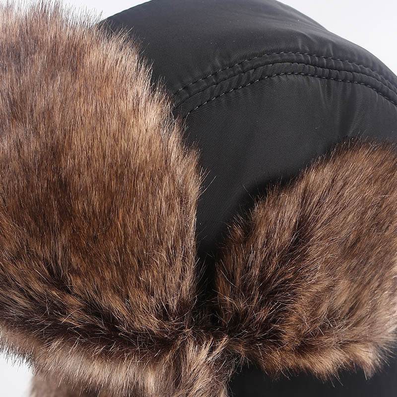 Stylish Windproof Bomber Hat - Warm, Trendy Ear Protection for Winter - Buy Center