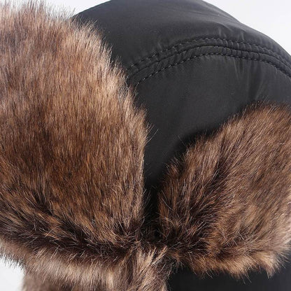 Stylish Windproof Bomber Hat - Warm, Trendy Ear Protection for Winter - Buy Center