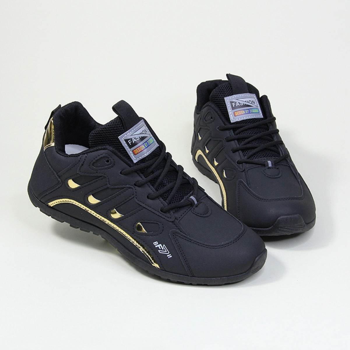 Women's Casual Color Matching Sneakers - Trendy Sport Flats 2025 - Buy Center