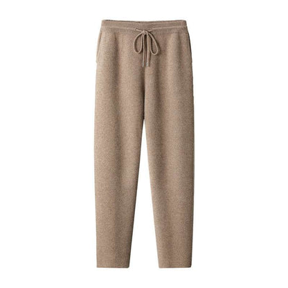 Cashmere Harem Pants for Men - Thickened Loose Fit in Assorted Colors - Buy Center