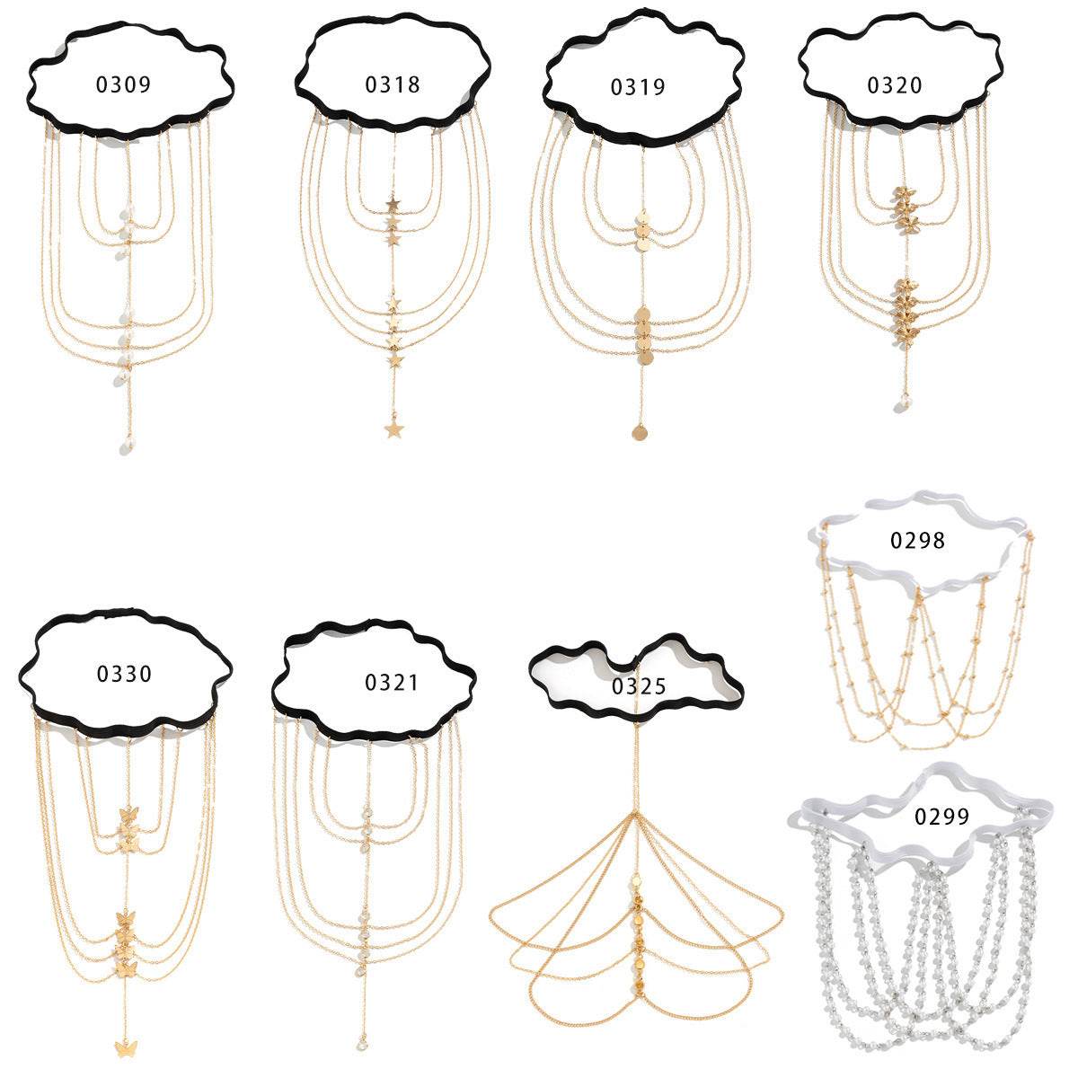 Multi-Layer Chain Star Thigh Ring - Stylish Body Jewelry for Trendsetters - Buy Center