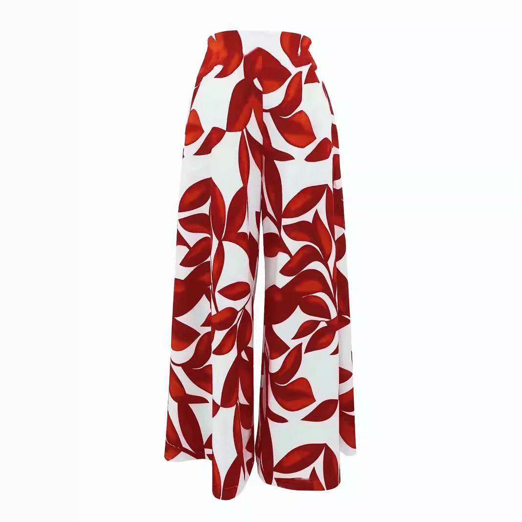 Stylish High Waist Wide Leg Pants - Comfortable & Trendy Fashion 2025 - Buy Center