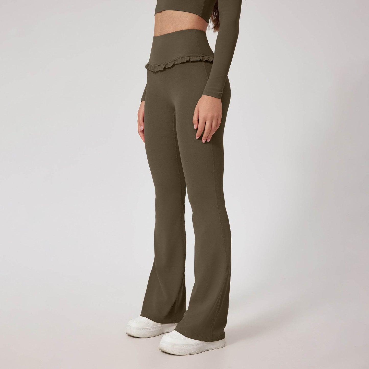 High Waist Lace Yoga Pants - Stylish Hip Lift Leggings for Fitness 2025 - Buy Center
