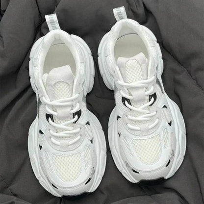 Polar Wave Breathable Mesh Platform Shoes - Casual Wedge Design 2025 - Buy Center