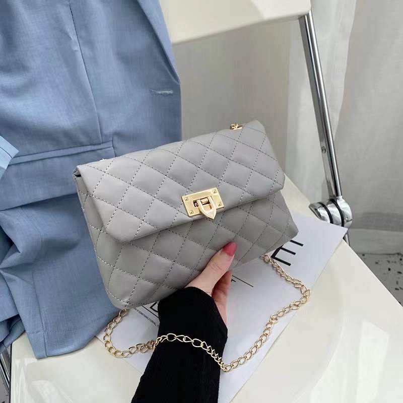 All-Match Diamond Chain Shoulder Bag - Stylish Crossbody for Modern Women - Buy Center