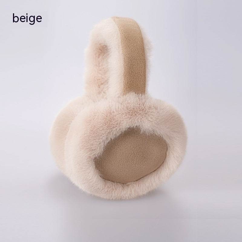 Plush Folding Earmuffs for Women - Warm & Trendy Winter Accessory - Buy Center