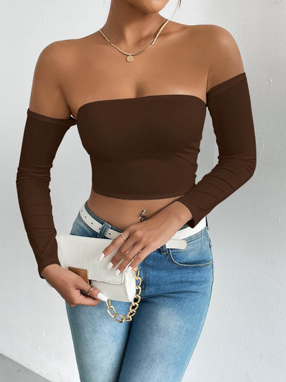 Buycenter European Camisole Blazer - Waist Trimming Slim Fit Top - Buy Center