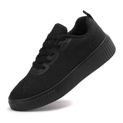 Versatile Women's Hollow-Out Platform Flats - Stylish and Breathable Summer Shoes - Buy Center