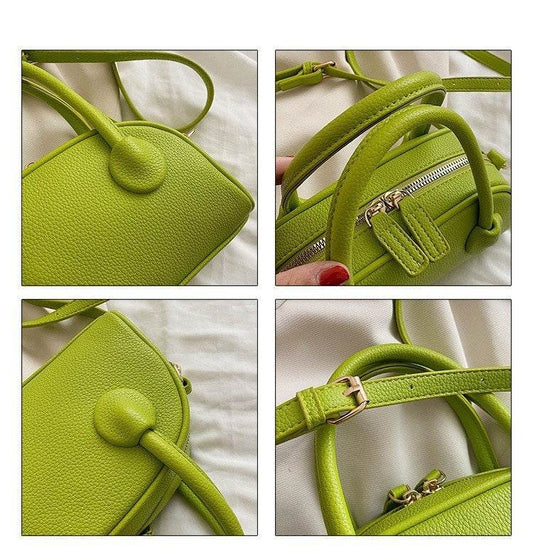 Buycenter Trendy Handheld Shoulder Bag - Versatile Evening Bag in Pink, Green, Black - Buy Center