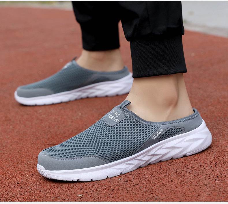 Leisure Sports Half Slippers - Lightweight Mesh Shoes for Men 2025 - Buy Center