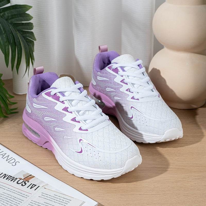 Buycenter Flyknit Women's Sports Running Shoes - Flat Heel, Casual Style - Buy Center