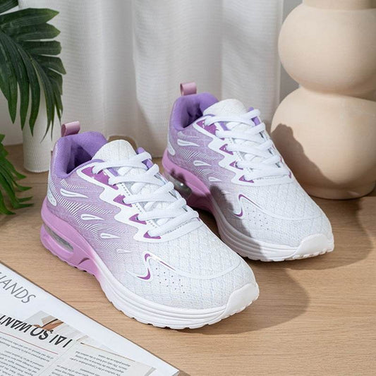 Buycenter Flyknit Women's Sports Running Shoes - Flat Heel, Casual Style - Buy Center