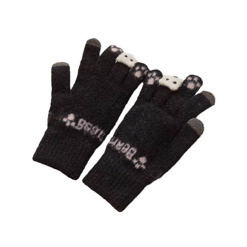 Fleece-Lined Women's Touch Screen Gloves - Cozy and Stylish Winter Accessory - Buy Center