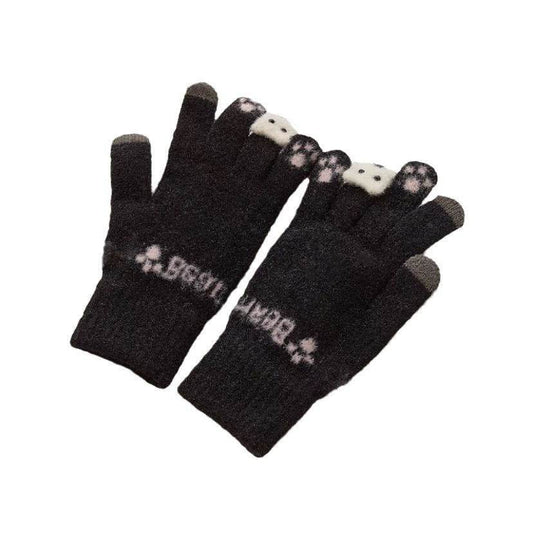Fleece-Lined Women's Touch Screen Gloves - Cozy and Stylish Winter Accessory - Buy Center