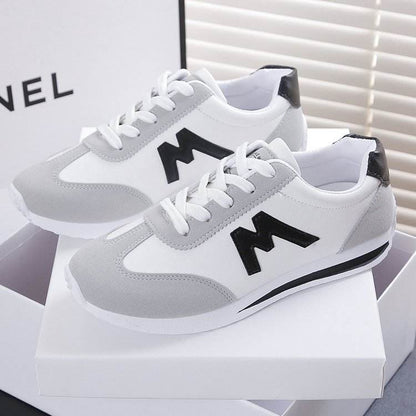 Bottom Argan Women's Leather Running Shoes - Trendy Korean Style, Comfortable Fit - Buy Center