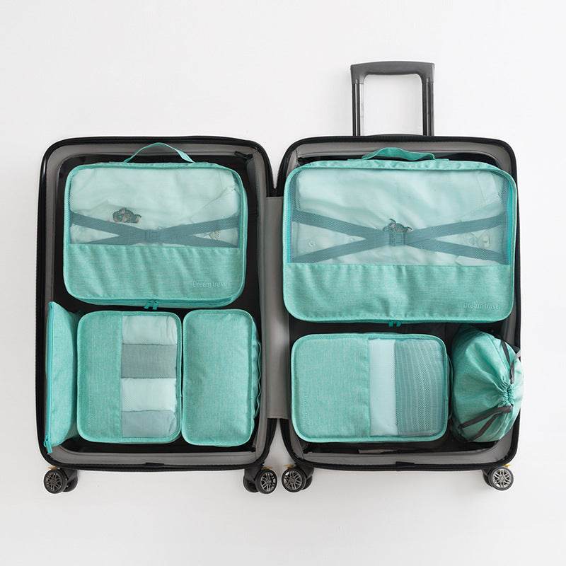 Stylish Waterproof Travel Tote Bag Set of 7 - Perfect for Modern Travelers - Buy Center