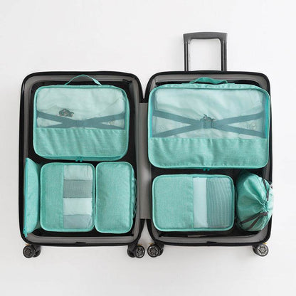 Stylish Waterproof Travel Tote Bag Set of 7 - Perfect for Modern Travelers - Buy Center