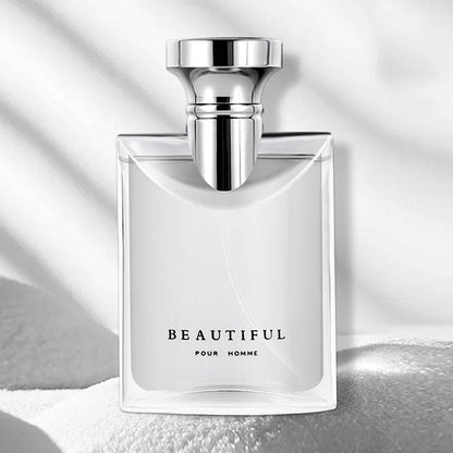 Men's Durable Natural Perfume - Fresh Wood & Tea Scent, 50ml for All-Day Wear - Buy Center