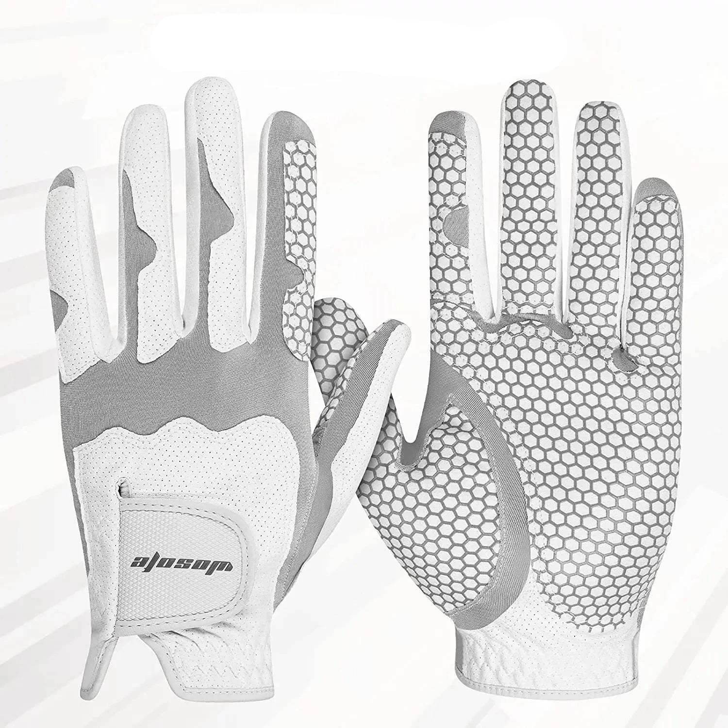 Sheepskin Lycra Golf Gloves - Breathable Comfort for Athletes, Stylish Fit - Buy Center