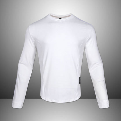 Outdoor Crew Neck T-Shirt Sweater - Quick-Drying Casual Sports Top - Buy Center