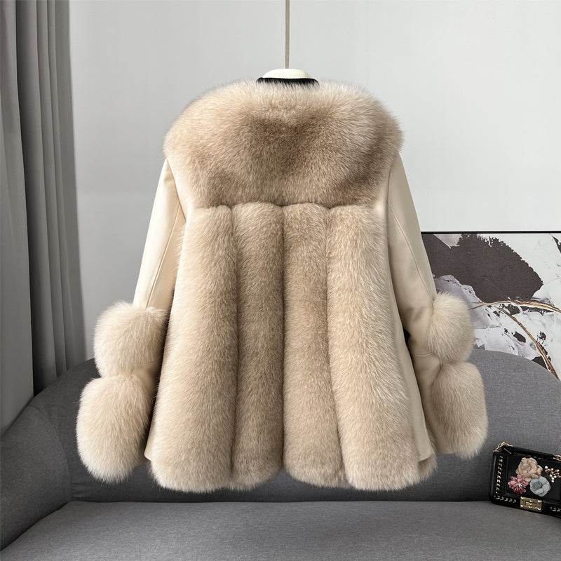 Buycenter Women's Thickened Fur Coat - Warm Down Jacket for Winter - Buy Center