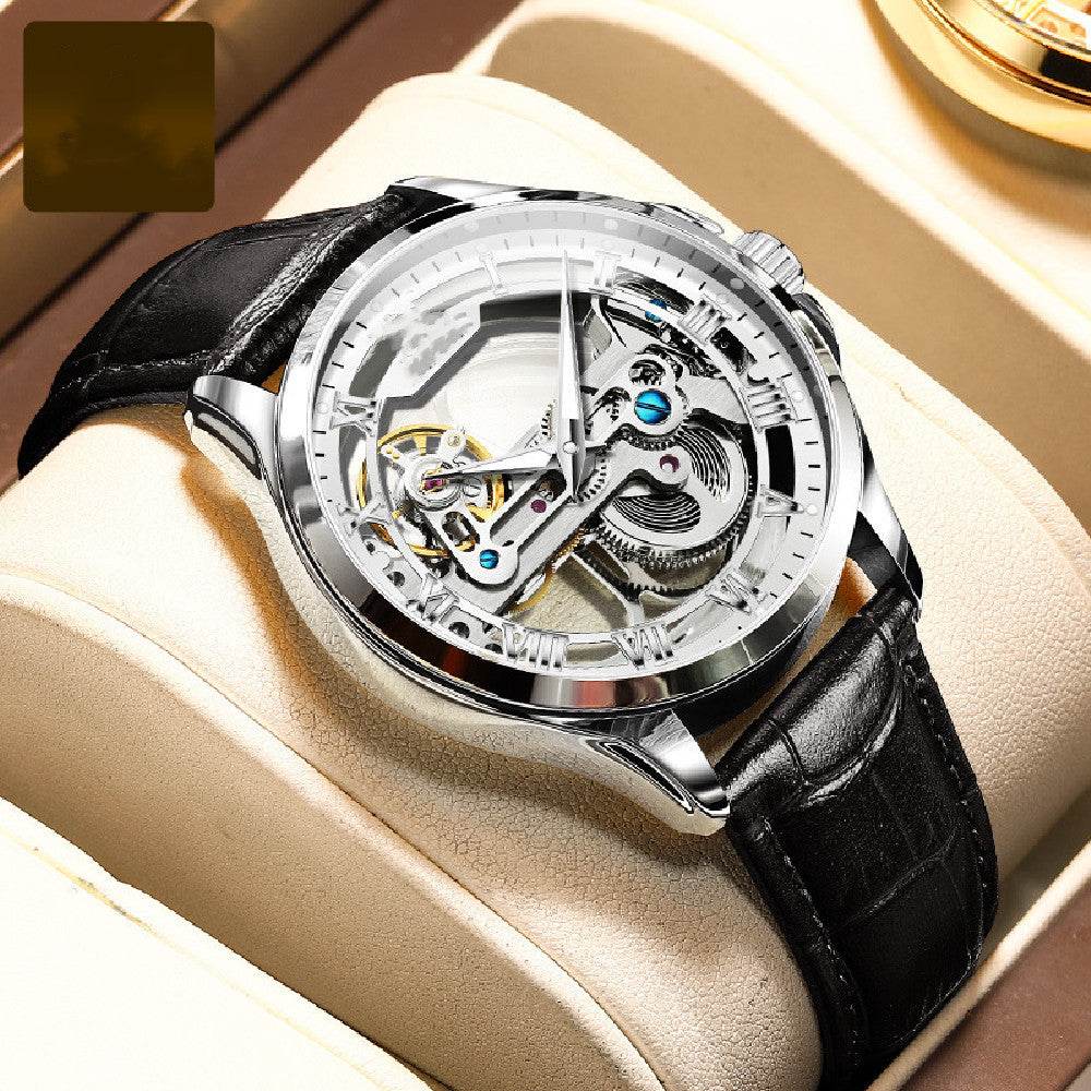 Buycenter Men's Waterproof Luminous Mechanical Watch - Fashion Style, 41mm Dial - Buy Center