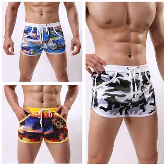 Men’s Beach Arro Workout Shorts - Stylish Boxers for Active Lifestyle