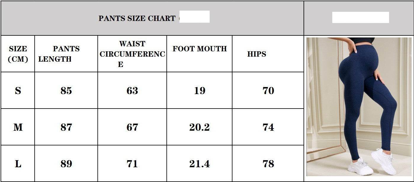 High Waist Maternity Yoga Pants - Quick-Dry Comfort for Active Moms - Buy Center