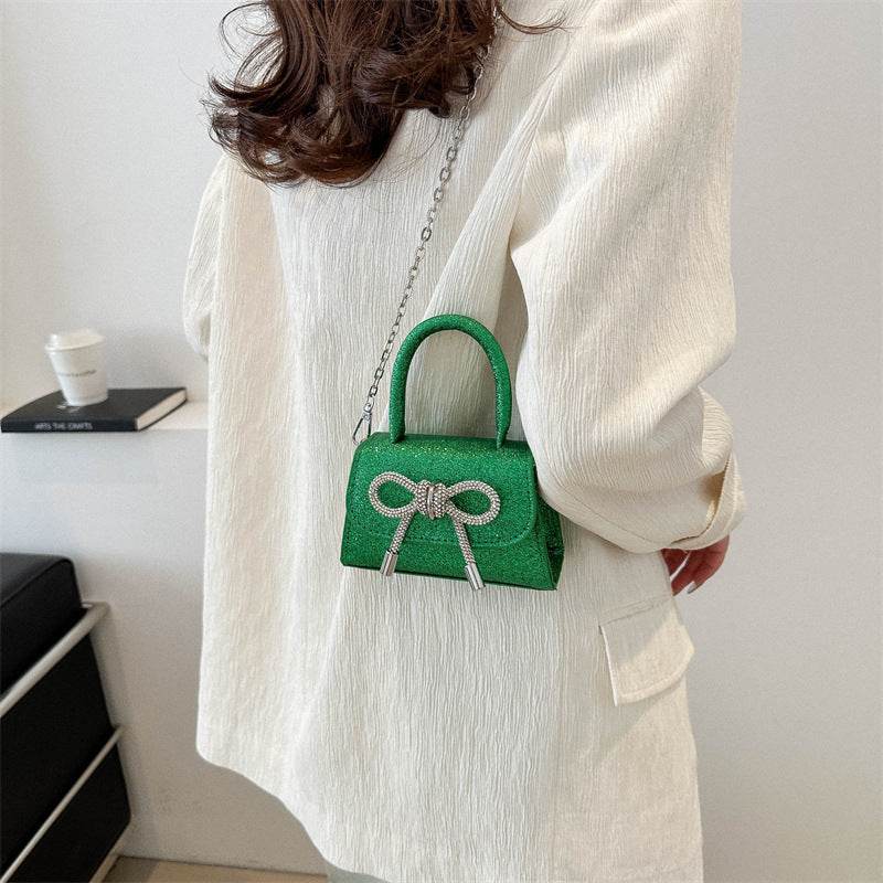 Casual 2024 Bowknot Crossbody Bag - Chic Shoulder Bag in Multiple Colors - Buy Center