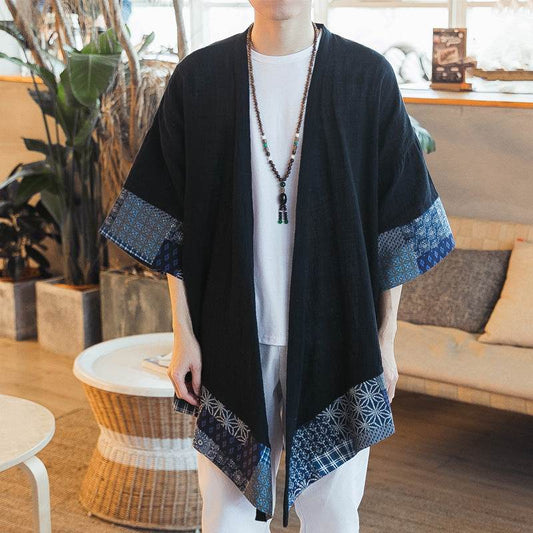 Men's Mid-Length Cotton Linen Jacket - Stylish Fit for Every Occasion - Buy Center