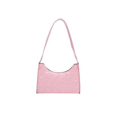 Buycenter Rhombus Women's Shoulder Bag - Classic Style & Soft PU Material - Buy Center