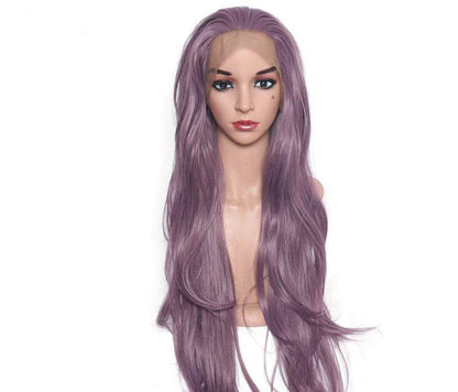 Stunning 28-Inch Purple Curly Wig - Lightweight & Versatile Style 2025 - Buy Center