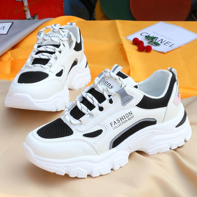 Buycenter Trendy Women's Casual Sneakers - Breathable Platform Design - Buy Center