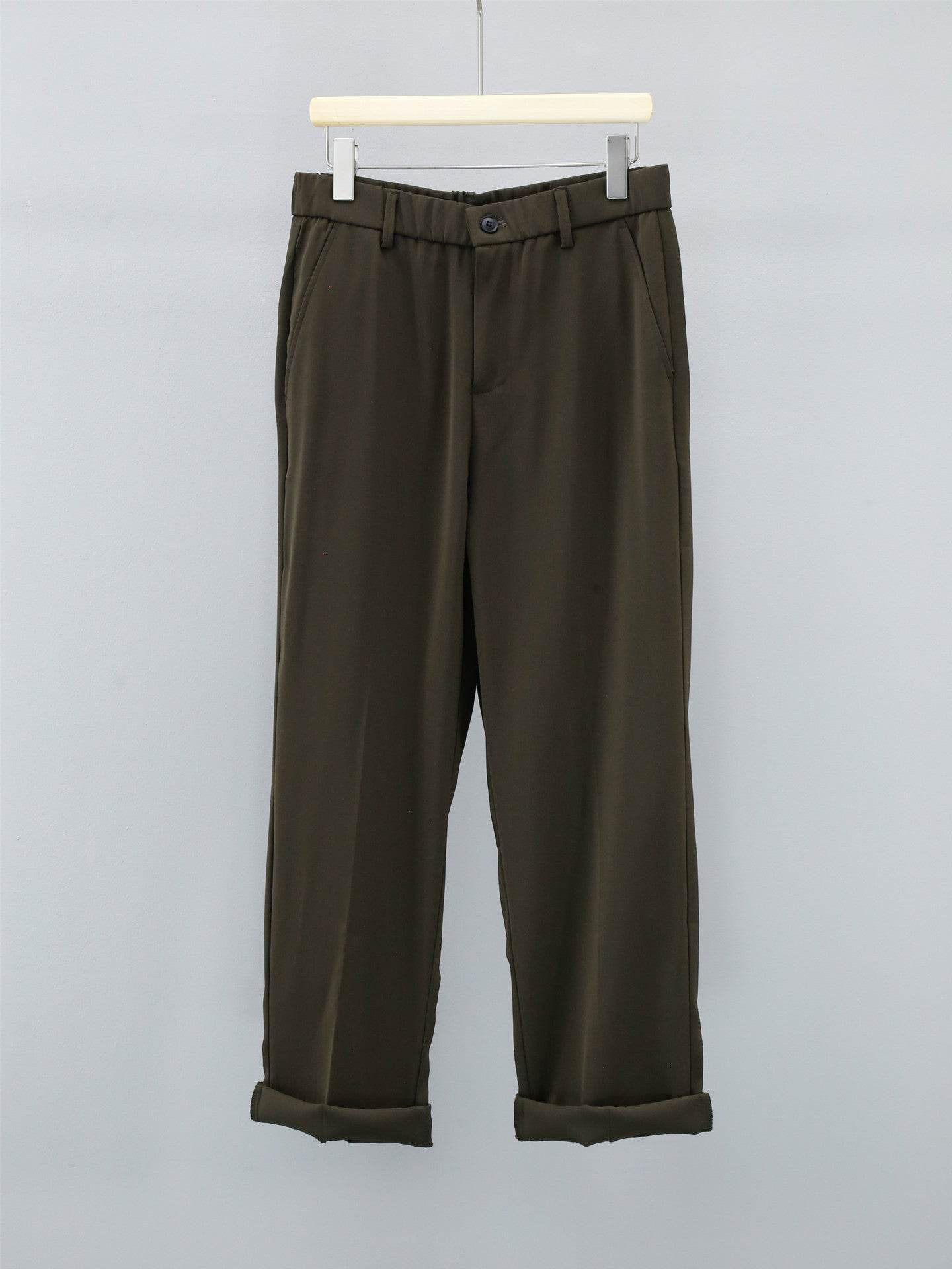 Men's Pure Color Twill Harem Pants - Stylish & Comfortable Casual Wear - Buy Center