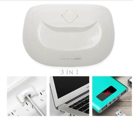 Portable LED Nail Oil Glue Dryer - Quick Drying for Gorgeous, Flawless Nails - Buy Center