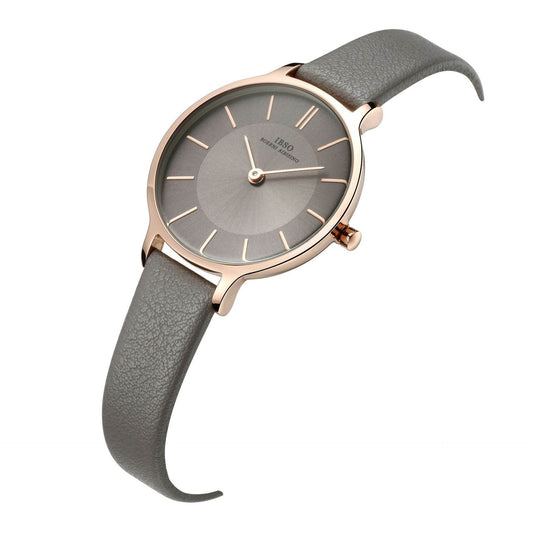 Women's Elegant Waterproof Quartz Watch - Stylish Leather Strap, 30M - Buy Center