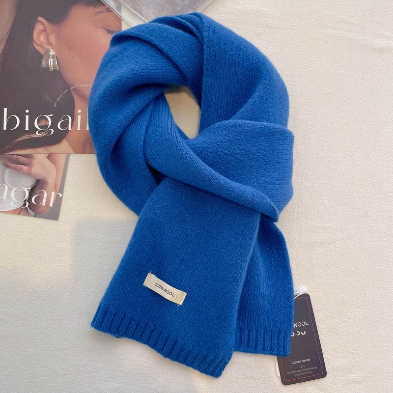 Women's Pure Wool Scarf - Cozy Wraps in Stylish Tie-Dye Colors - Buy Center