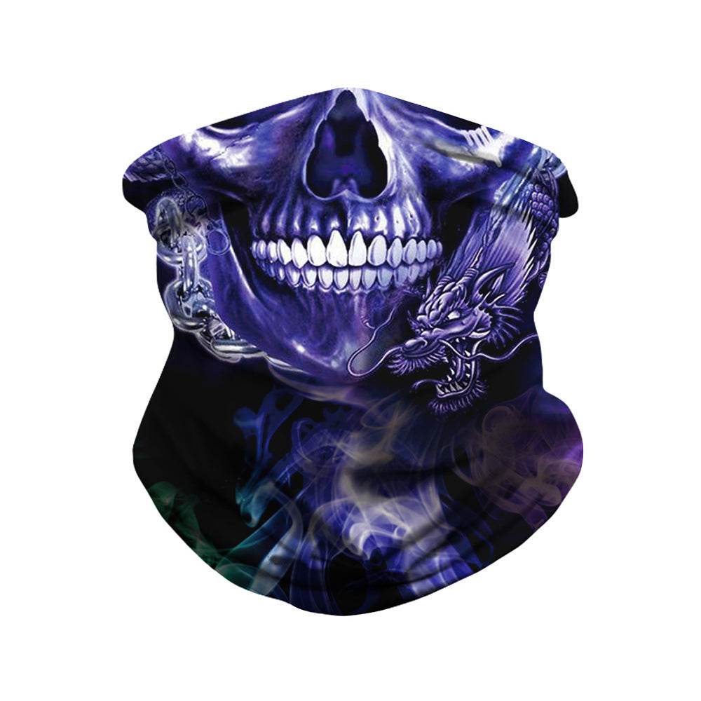 Skull Digital Outdoor Face Mask - Insect-Proof, Stylish & Durable - Buy Center