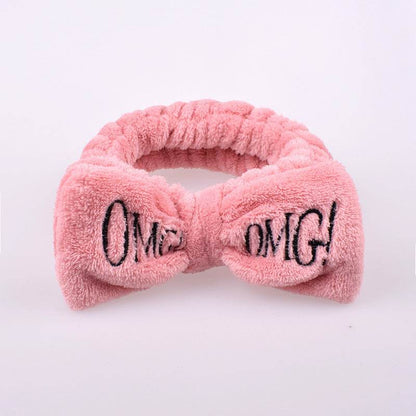 Coral Velvet Butterfly End Hair Band - Elegant Pink Accessory for Women - Buy Center
