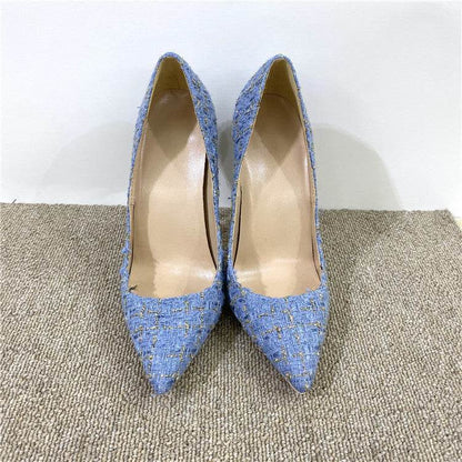 Buycenter Stylish High Heel Pumps - 12CM Pointed Stiletto for Women - Buy Center