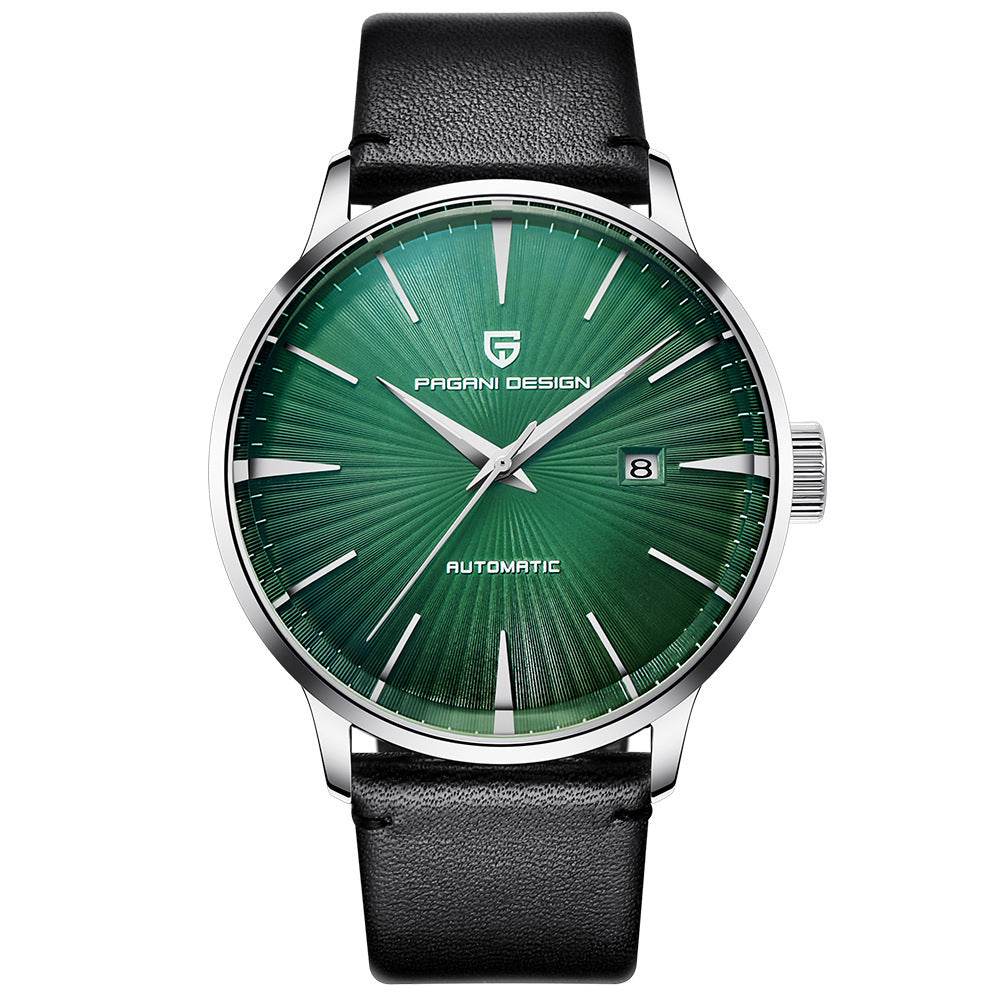 Buycenter Men's Mechanical Watch - 30M Waterproof & Stylish Steel Band - Buy Center