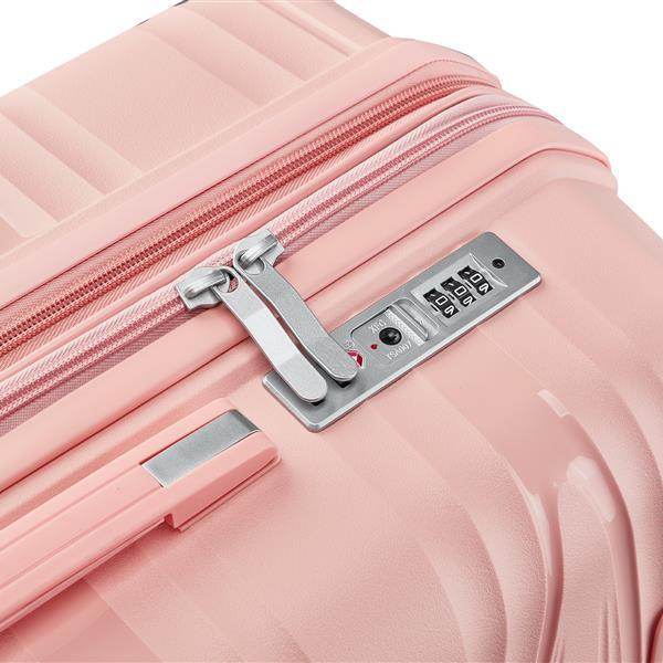 Lightweight 4-Piece Suitcase Set - Expandable Luggage with TSA Lock - Buy Center