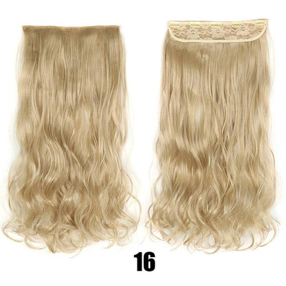 Women's Big Wavy Long Curly Hair Extensions - Fluffy No Trace Design - Buy Center