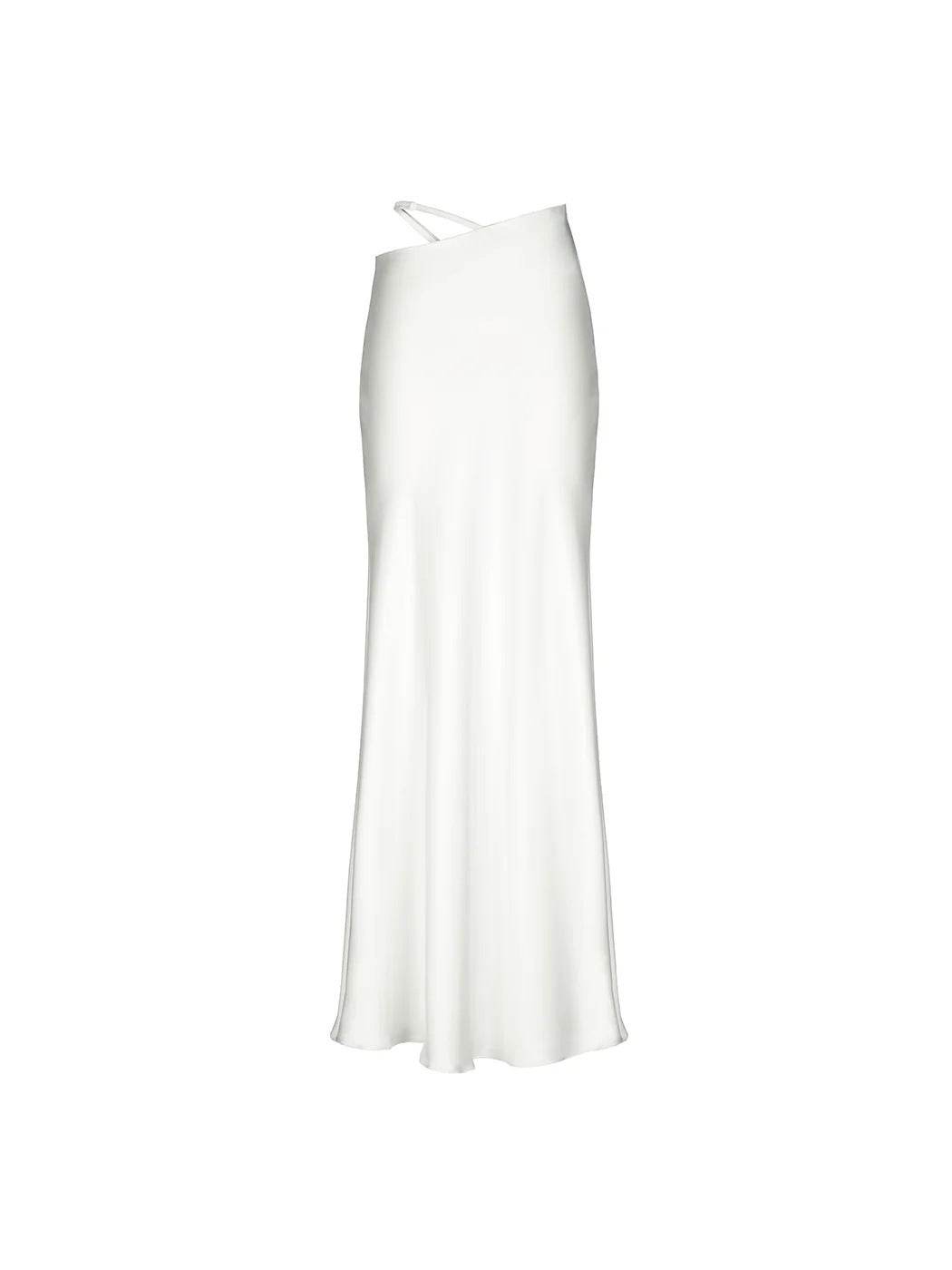 Elegant Solid Color Bodycon Maxi Skirt - Trendy & Chic for 2025 - Buy Center