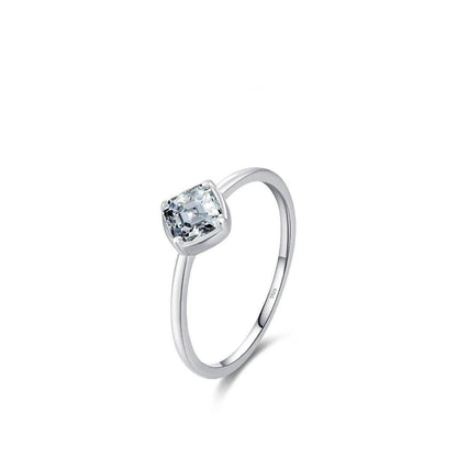 S925 Sterling Silver Heart Engagement Ring - Elegant Wedding Jewelry 2025 - Buy Center