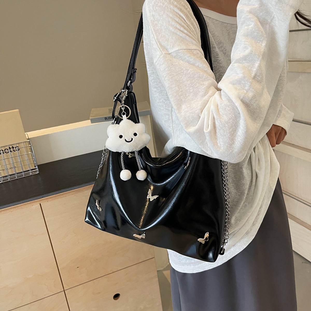 Buycenter Women's Large Leather Crossbody Handbags - Stylish & Durable - Buy Center