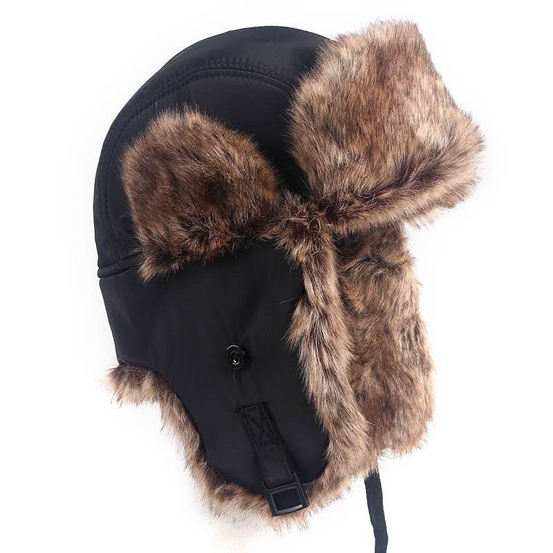 Stylish Windproof Bomber Hat - Warm, Trendy Ear Protection for Winter - Buy Center