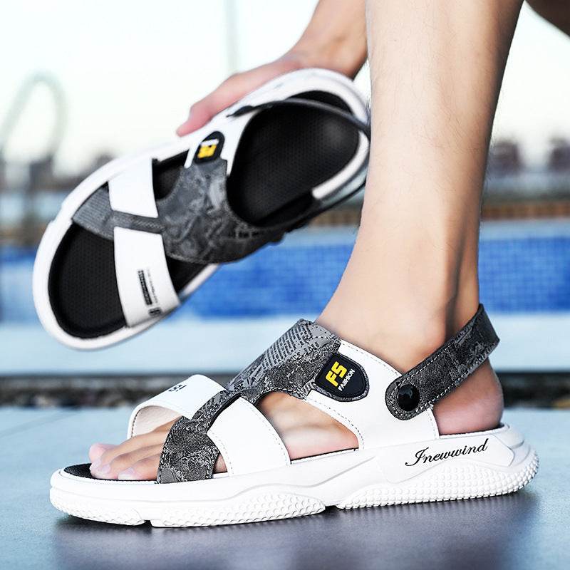 Summer Casual Men's Sandals - Open Toe, Non-Slip Beach Shoes 2025 - Buy Center